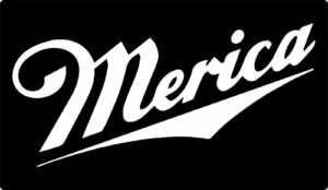 MERICA funny America USA Flag Jeep Vinyl Decal Sticker Car Truck Window