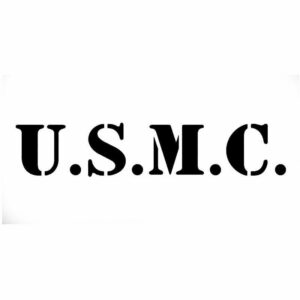 Military U.S.M.C. Marine Corps - Vinyl Decal Car/Truck Window Sticker