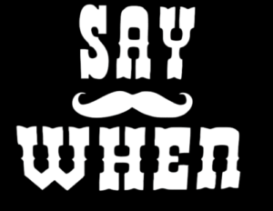 Say When Doc Holliday Cool Funny Car Truck Window Vinyl Decal Sticker 12 Colors
