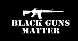 Black Guns Matter Vinyl Decal Car Truck Sticker 2ND Amendment AK SMG Diesel 4X4